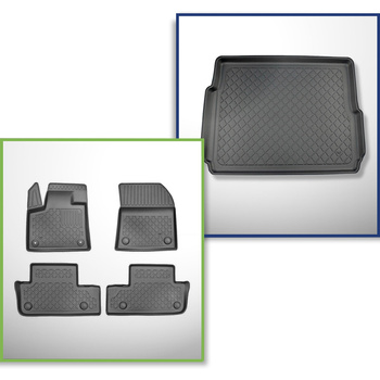 Sada rohož do zavazadlového prostoru a autokoberečky TPE na míru do: Peugeot 300