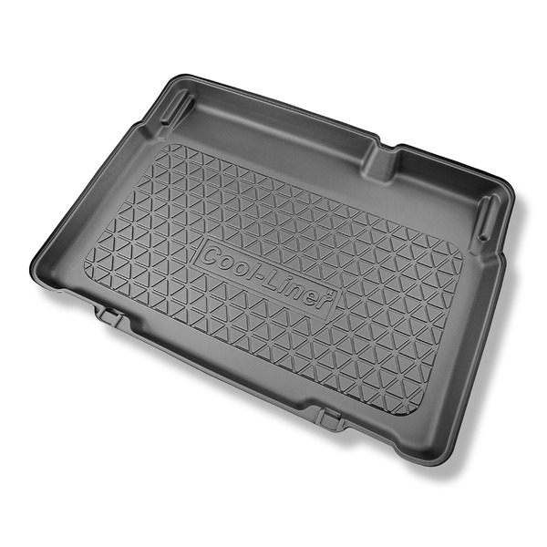 Rohož do zavazadlového prostoru pro: Citroen C3 Aircross I SUV (11.2017-2024) - spodní zavazadlový prostor; modely bez pohyblivé podlahy zavazadlového prostoru; non-posuvné sedadla