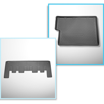 Sada rohož do zavazadlového prostoru a autokoberečky TPE PREMIUM na míru do: For