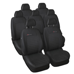 Potahy šité na míru pro Volkswagen Sharan Van (1995-2010) 7 sedadel - návleky na autosedadla - E4