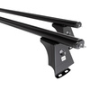 Základní nosič na střechu auta pro Honda CR-V SUV (2007-2011) - příčný nosič - černé střešní příčníky - montážní body - Hliník
