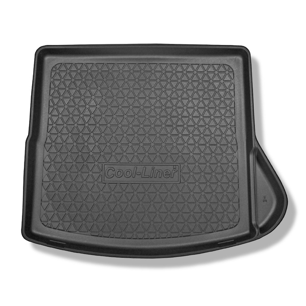 Rohož do zavazadlového prostoru pro: Mercedes-Benz CLA C117 Shooting Brake (01.2015-08.2019) - levý odnímatelný výklenek u modelů s boční síťkou