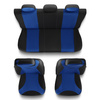 Sada univerzálních autopotahů určených pro Seat Exeo (2009-2013) - TR-BL