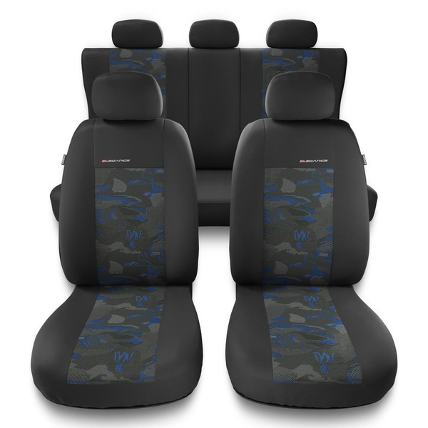 Sada univerzálních autopotahů určených pro Seat Leon I, II, III (1999-2019) - UNE-BL