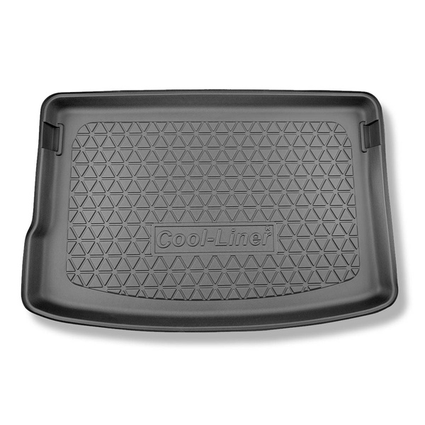 Rohož do zavazadlového prostoru pro: Skoda Fabia IV Hatchback (09.2021-....) - horní zavazadlový prostor; pohyblivá podlaha v nejvyšší poloze