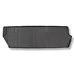 Koberčky TPE pro Mercedes-Benz Vito W447 Van (10.2014-....) - neposuvná sedadla, upevněna na hácích; verze Compact, Long a Extra Long