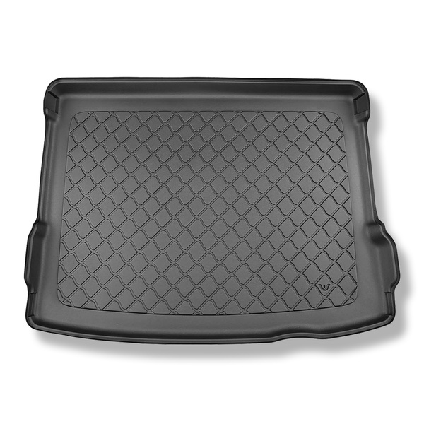 Rohož do zavazadlového prostoru pro: Hyundai Kona II SUV (04.2023-....) - horní zavazadlový prostor; pohyblivá podlaha v nejvyšší poloze; s i bez subwooferu
