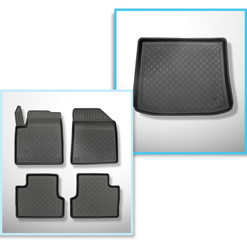 Sada rohož do zavazadlového prostoru a autokoberečky TPE na míru do: Jeep Cherok