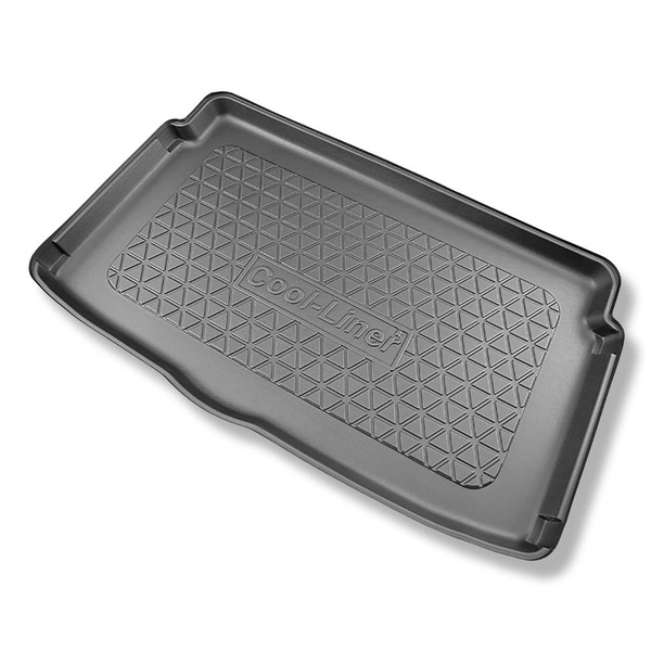 Sada rohož do zavazadlového prostoru a autokoberečky TPE PREMIUM na míru do: Hyundai i20 III BC3 Hatchback (10.2020-....) - spodní zavazadlový prostor; bez dvojité podlahy zavazadlového prostoru