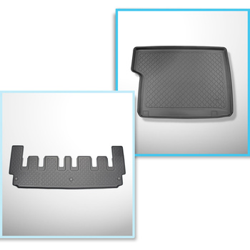 Sada rohož do zavazadlového prostoru a autokoberečky TPE na míru do: Ford Tourne