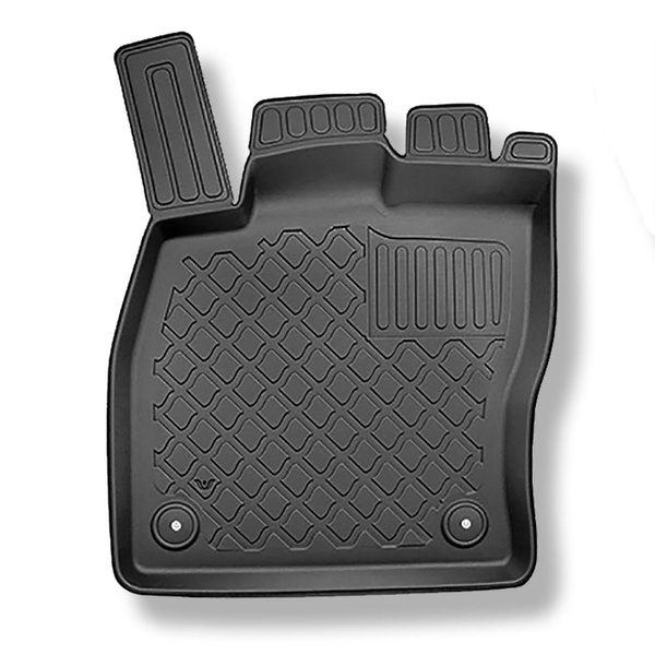 Sada rohož do zavazadlového prostoru a autokoberečky TPE na míru do: Seat Leon IV KL Hatchback (03.2020-....) - horní zavazadlový prostor; pohyblivá podlaha v nejvyšší poloze; ne pro verzi mHEV