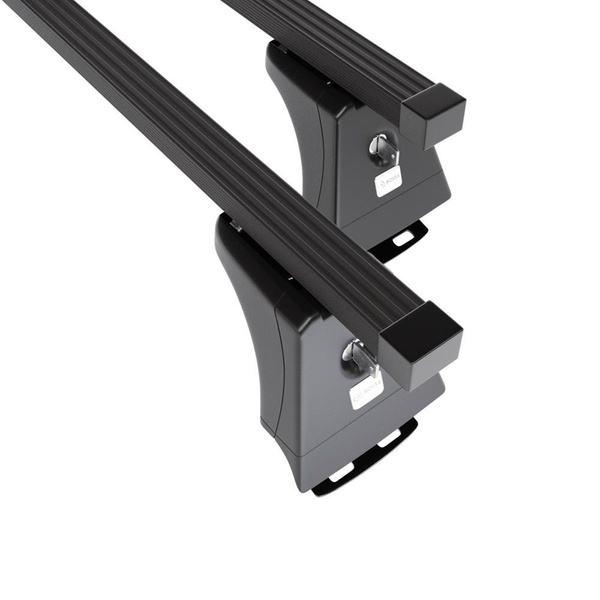 Základní nosič na střechu auta pro Honda CR-V SUV (2007-2011) - příčný nosič - černé střešní příčníky - montážní body - Ocel