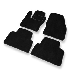 Velurové koberečky pro Ford Kuga I SUV (2008-2012) - černá