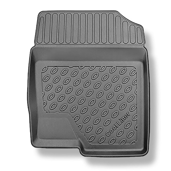 Sada rohož do zavazadlového prostoru a autokoberečky TPE PREMIUM na míru do: Hyundai Tucson III NX4 SUV (12.2020-....) - horní zavazadlový prostor; pohyblivá podlaha v nejvyšší poloze; pravý odnímatelný výklenek u modelů s subwooferu; rovněž pro Mild Hybr