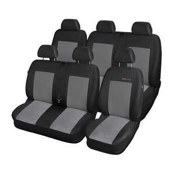 Potahy šité na míru pro Volkswagen Transporter T6 Van (2015-2019) na dvě řady se