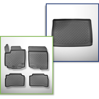 Sada rohož do zavazadlového prostoru a autokoberečky TPE na míru do: Suzuki Vita