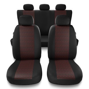 Sada univerzálních autopotahů určených pro Mitsubishi Lancer VI, VII, VIII, IX (