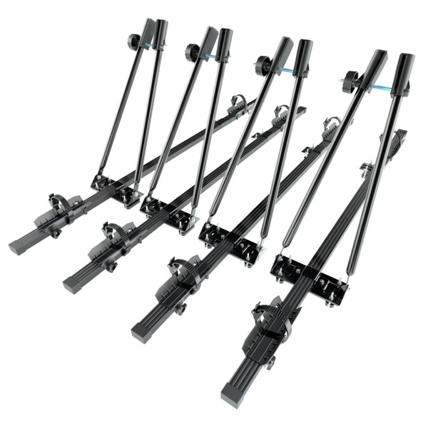 Nosič na kola na střechu auta, Univerzální ocelový držák jízdních kol - 4xM-04