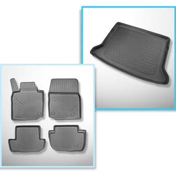 Sada rohož do zavazadlového prostoru a autokoberečky TPE PREMIUM na míru do: Maz