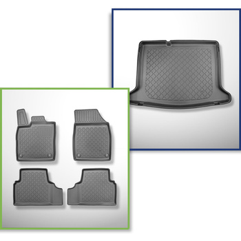 Sada rohož do zavazadlového prostoru a autokoberečky TPE na míru do: Volkswagen 