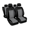 Potahy šité na míru pro Seat Mii Hatchback (2011-2019) druhá řada - plné lavicové sedadlo - návleky na autosedadla - šedá