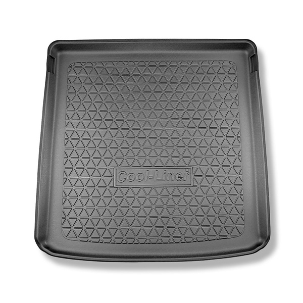 Rohož do zavazadlového prostoru pro: Volkswagen Golf VIII Variant (11.2020-....) - horní zavazadlový prostor; pohyblivá podlaha v nejvyšší poloze; také pro verzi Hybrid mHEV