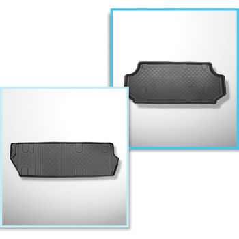 Sada rohož do zavazadlového prostoru a autokoberečky TPE na míru do: Mercedes-Be
