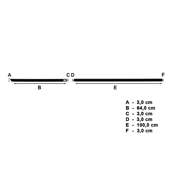 Černé boční lišty pro Volkswagen Polo Hatchback (5 dveře) - (2009-2014)
