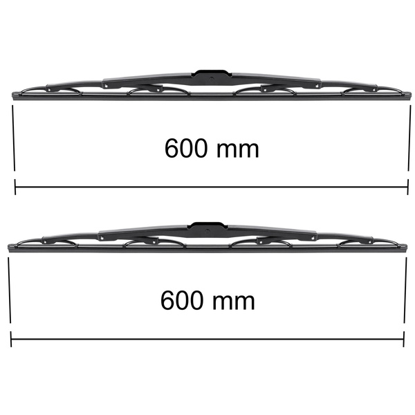 Automobilové stěrače na přední sklo pro Renault Midlum Kamion (2001-2014) - listy standard