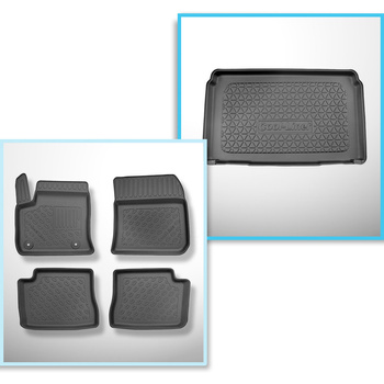 Sada rohož do zavazadlového prostoru a autokoberečky TPE PREMIUM na míru do: Ope