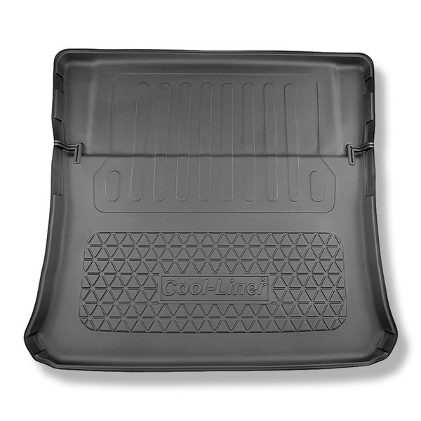 Rohož do zavazadlového prostoru pro: Mercedes-Benz EQS X296 SUV (12.2022-....) - 7 míst; třetí řada snížená