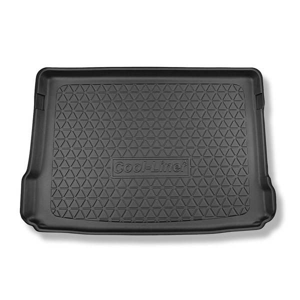 Rohož do zavazadlového prostoru pro: Mercedes-Benz EQA H243 SUV (03.2021-....) - horní zavazadlový prostor; pohyblivá podlaha v nejvyšší poloze