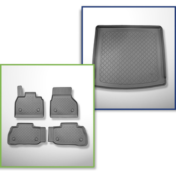 Sada rohož do zavazadlového prostoru a autokoberečky TPE na míru do: BMW iX i20 