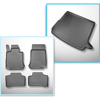 Sada rohož do zavazadlového prostoru a autokoberečky TPE PREMIUM na míru do: Mer