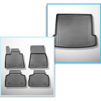Sada rohož do zavazadlového prostoru a autokoberečky TPE PREMIUM na míru do: BMW