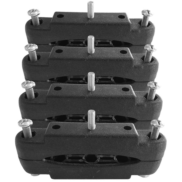 Adaptéry pro široké tyčí bez T profilu - 4 kusy