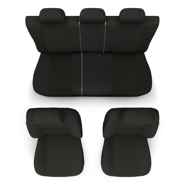 Sada univerzálních autopotahů určených pro Audi A3 8L, 8P, 8V, 8Y (1996-....) - RSL-B