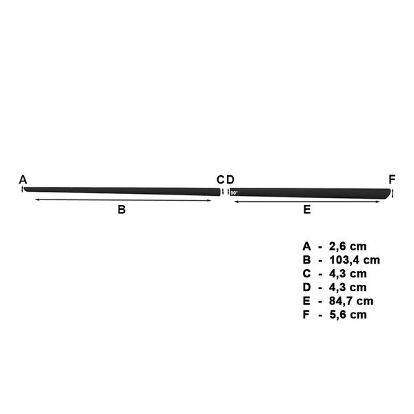 Černé boční lišty pro Nissan Qashqai +2 Crossover (2009-2013)