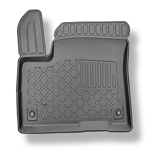 Sada rohož do zavazadlového prostoru a autokoberečky TPE na míru do: Kia e-Soul SUV (05.2019-2024) - horní zavazadlový prostor; dvojitá podlaha v nejvyšší poloze