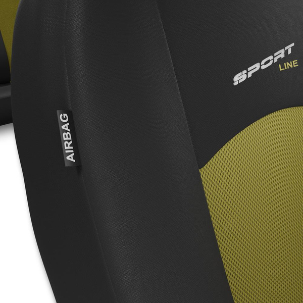 Sada univerzálních autopotahů určených pro Citroen C2 (2003-2009) - S-Y