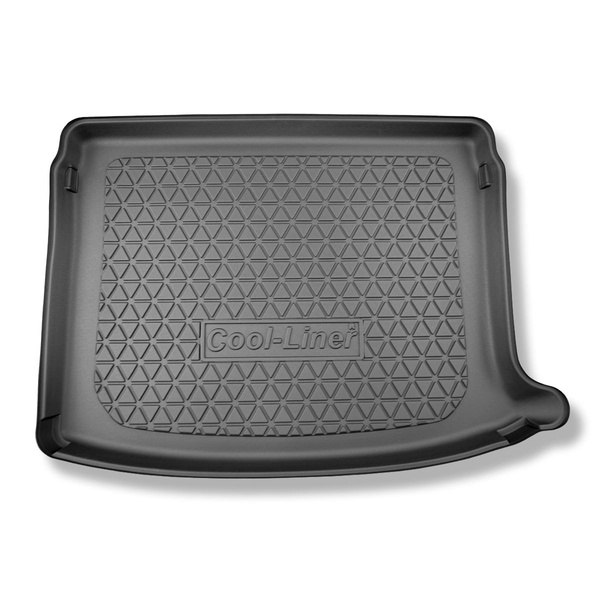 Rohož do zavazadlového prostoru pro: Volkswagen Taigo SUV (09.2021-....) - horní zavazadlový prostor; pohyblivá podlaha v nejvyšší poloze