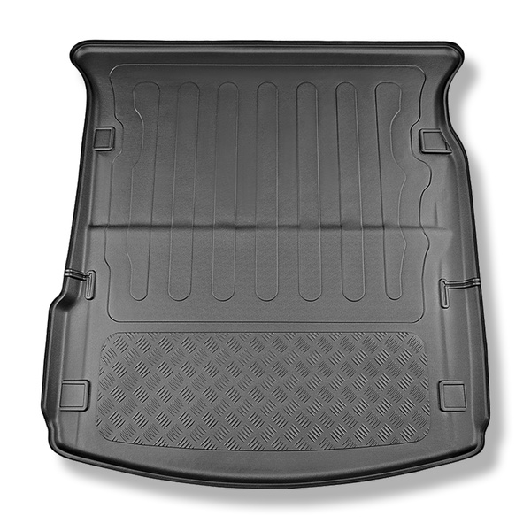 Rohož do zavazadlového prostoru pro: Dodge Durango III SUV (01.2011-....) - 7 míst; třetí řada snížená
