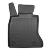 Koberčky TPE pro BMW Řada 5 F11 Touring (03.2010-2013) - bez X-drive; vzdálenost mezi kolejnicemi předních sedadel (zezadu) 415mm