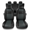 Sada univerzálních autopotahů určených pro Volkswagen Passat B4, B5, B6, B7, B8, B9 (1993-....) - XL-G