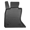Koberčky TPE pro BMW Řada 5 F11 Touring (03.2010-2013) - X-drive; vzdálenost mezi kolejnicemi předních sedadel (zezadu) 415mm