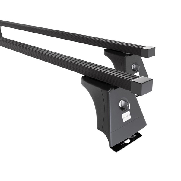 Základní nosič na střechu auta pro Fiat Ducato Van (1996-2005) - příčný nosič - černé střešní příčníky - montážní body - Ocel