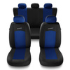 Sada univerzálních autopotahů určených pro Volkswagen Passat B4, B5, B6, B7, B8, B9 (1993-....) - S-BL