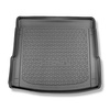 Rohož do zavazadlového prostoru pro: Audi Q5 II FY SUV (01.2017-08.2024) - také pro modely s upevňujícími kolejnicemi; ne pro TFSI e plug-in hybrid verzi; zadní pevná sedadla