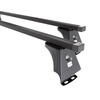 Základní nosič na střechu auta pro Honda CR-V SUV (2007-2011) - příčný nosič - černé střešní příčníky - montážní body - Ocel