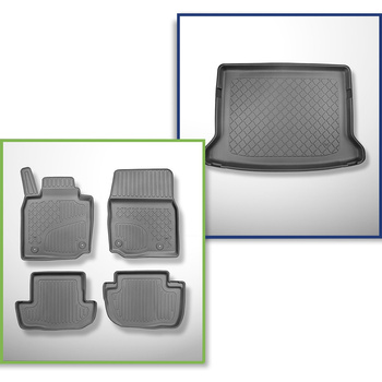 Sada rohož do zavazadlového prostoru a autokoberečky TPE na míru do: Mazda MX-30
